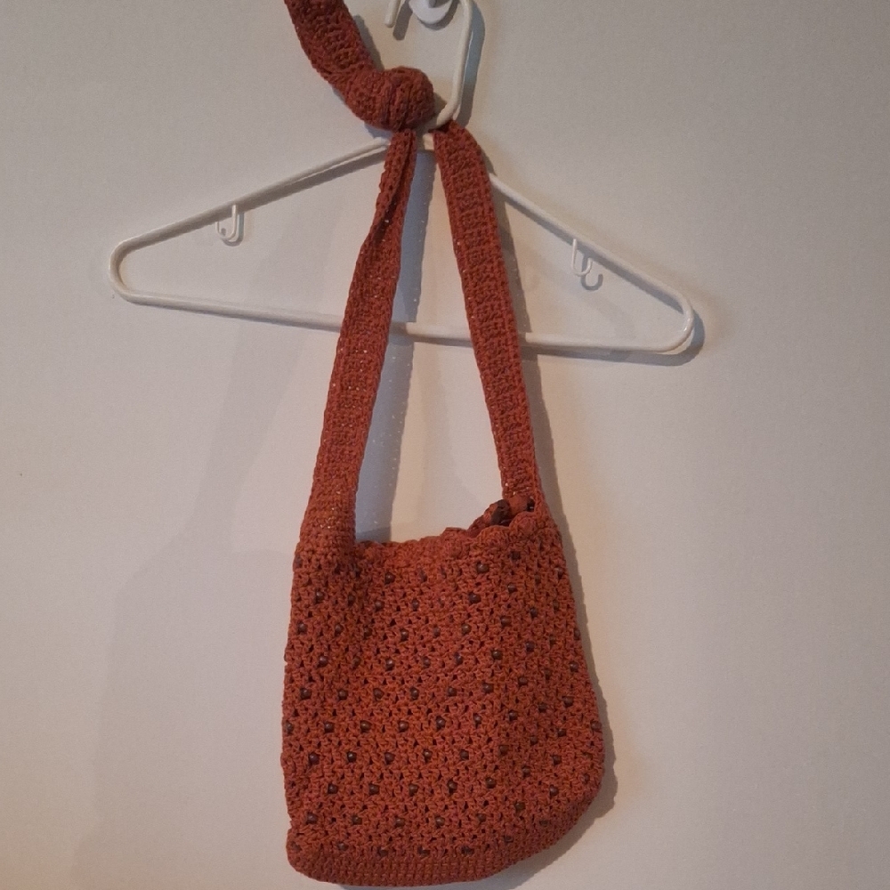 The Sak Brown Shoulder Bag with Bohemian Style